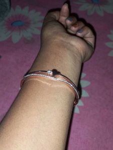 Heart Bangle Bracelet