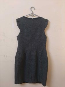 Chic Gray winter Dress