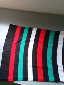 Striped Knit Mini Dress