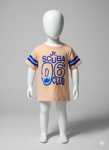 Girls Floral Dress &amp; scuba T-shirt