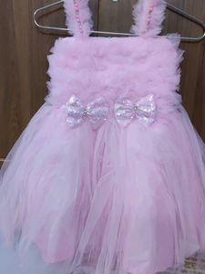 Pink Tulle Party Dress