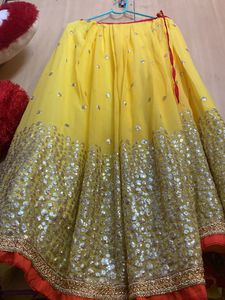 Designer Haldi Dress