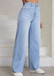 Light Wash Wide Leg Jeans