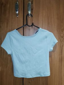 Twist-Front Crop Top