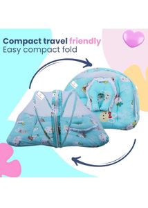 Baby Bed Thick Mattress,Mosquito Net with Zip