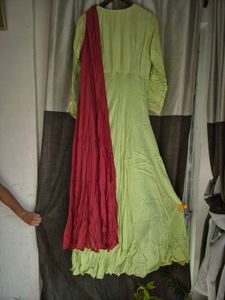 Saree Style Gown
