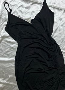Rucched Bodycon Aesthetic Dress 🎀🫶🏼