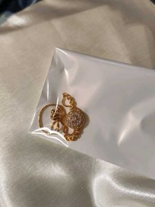 Combo - 5 Silver Gold Polish Adjustable Bracelet