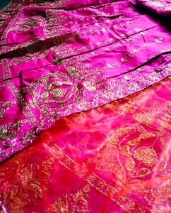 Kids Semi Stitched Lehanga Choli