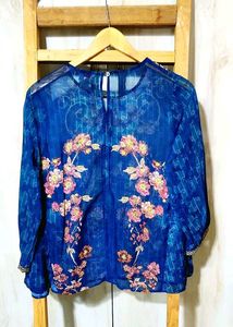 Floral Print Top Size-42-44