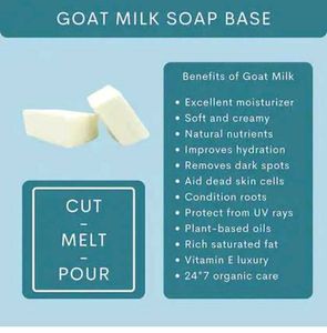 Goat Milk Soap Base 500 Gram