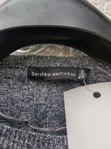 New with tag Pinterest Grey Ribbed Long Sleeve Top