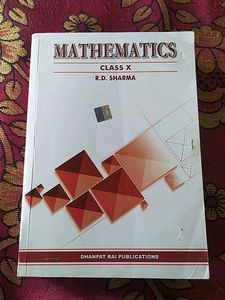 R.D sharma Mathamatics Class 10 Edition 2016