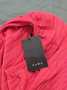 Zara Light Pink Loose Sleeve Top