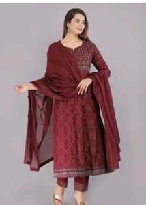 New/Unused  Jaipuri Anarkali Full Set