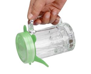 5pcs Silicone Stretch Lids