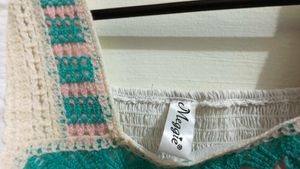 White Long Sleeve Crop Top