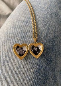 Open Heart Pendant (Gold)