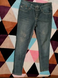 Denim Capri Jeans