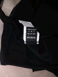 Shein Black Mini Dress
