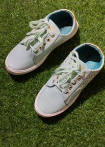 Light Blue Casual Shoes