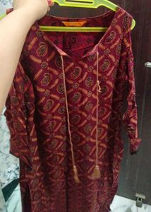 Paisley Print Kurta