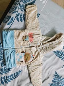 Cute Baby Milk Cow Print Jacket