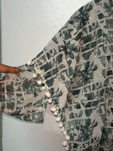 Kaftan Style Midi Sea Green
