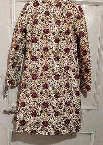 Rad+Blue Floral Design Sherwani