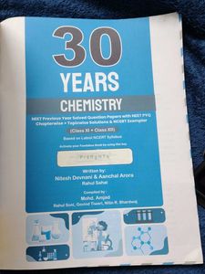 NEET Chemistry 30 Years