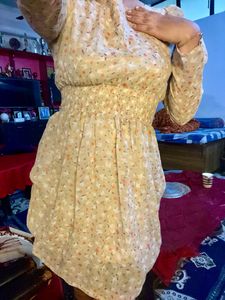 Tan Dress