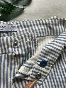 MANGO Striped Pants