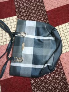 Checkered Tote Bag