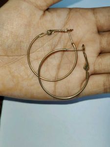 Gold Hoop Earrings