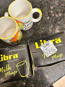 Hand Painted Mugs (1 Pair)