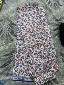 Floral Print cotton night suit