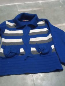 Striped Knit Sweater