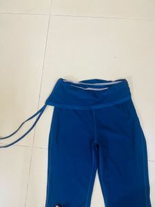 Savana Blue High Waist bootcut gym Leggings