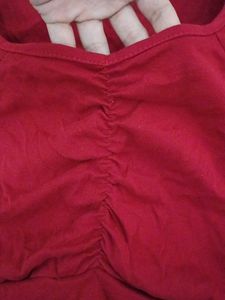 Maroon Coloured Top For Summer💓