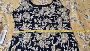 Sleeveless Printed Kurti 🖤