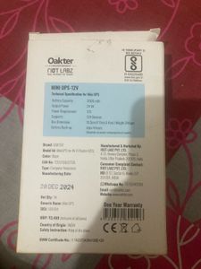 Oakter Mini UPS