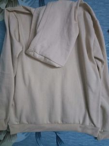 Women Hoodie With Heart Prints