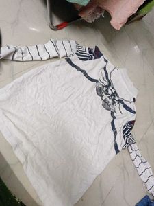 Nike Striped Long Sleeve Top