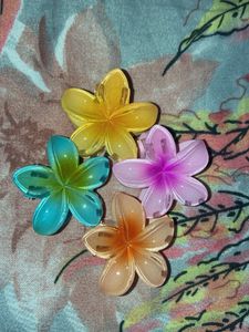 Flower Hair Clips