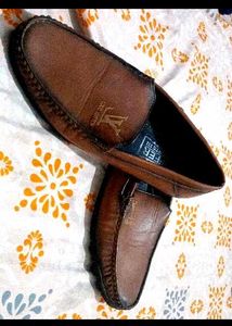 Brown Leather Loafers