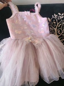 Party wear frock 3 to 4 years baby