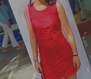 Red Bodycon Mini Dress