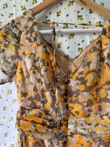 Vintage Inspired Floral Dress