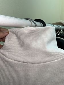 Ribbed Turtleneck Top winter