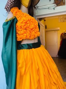 Bride Haldi Dress